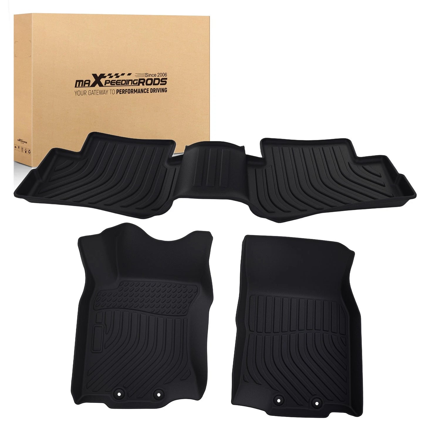 Floor Mats for Nissan Rogue Sport (2017–2022) TPE Rubber Floor Liners