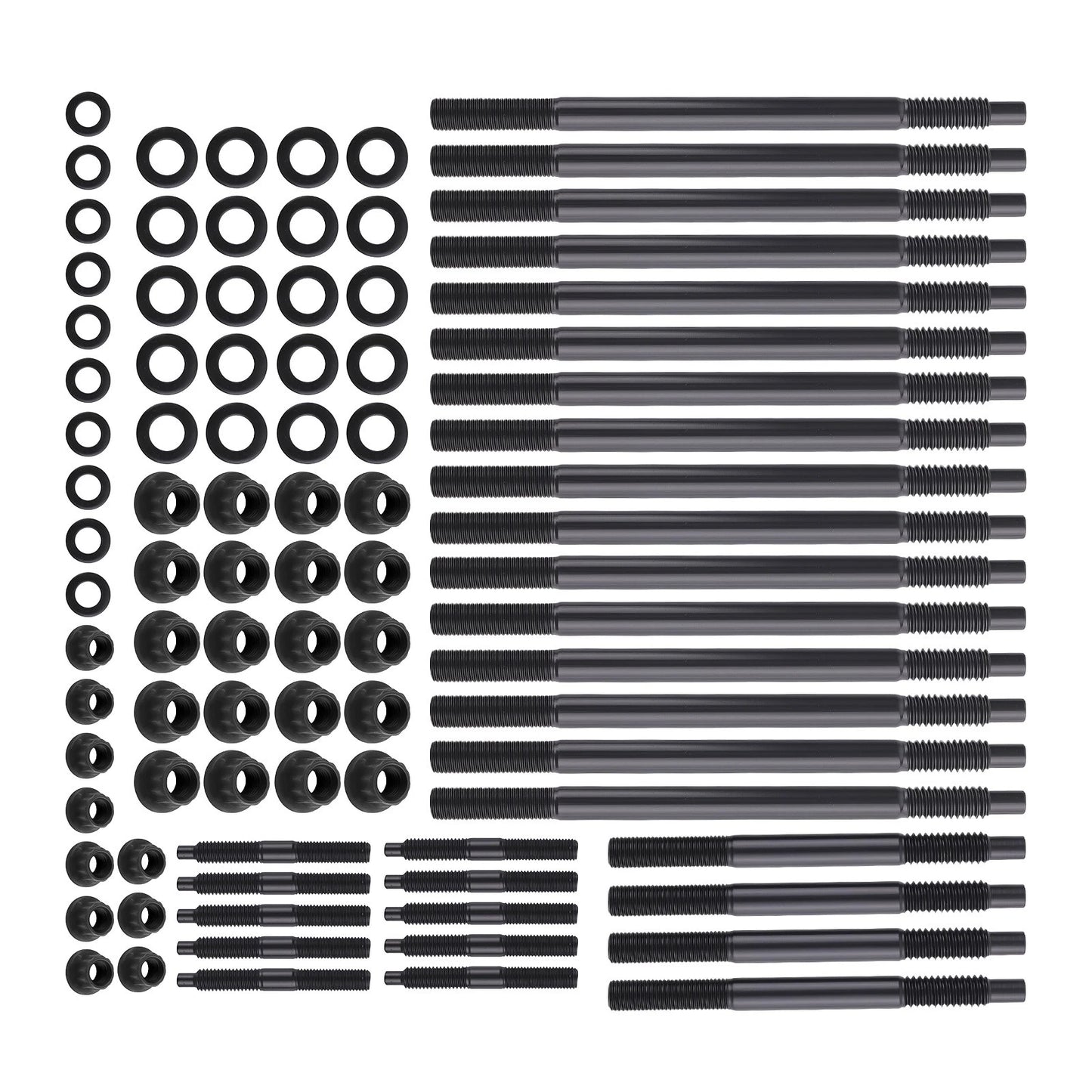 Head Stud Kit for Chevrolet Silverado 4.8L 5.3L 6.0L (1999–2003) Chromoly 8740