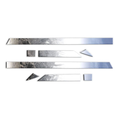 Diamond Grade 8pc 2 1/4" Accent Trim for 2014-18 GMC Sierra Regular Cab 6.8' Bed