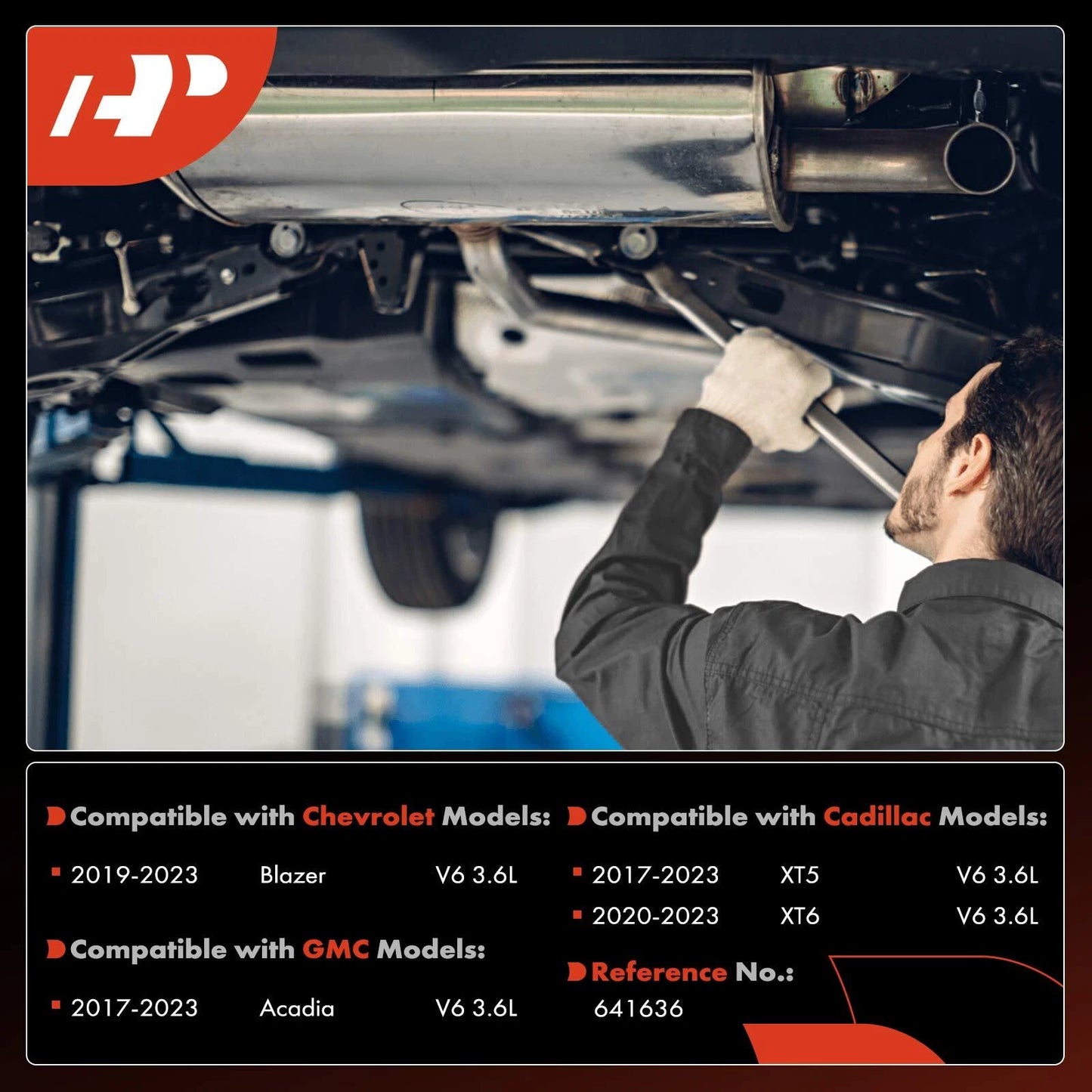 Catalytic Converter Front RH for Chevy Blazer (2019–2023)