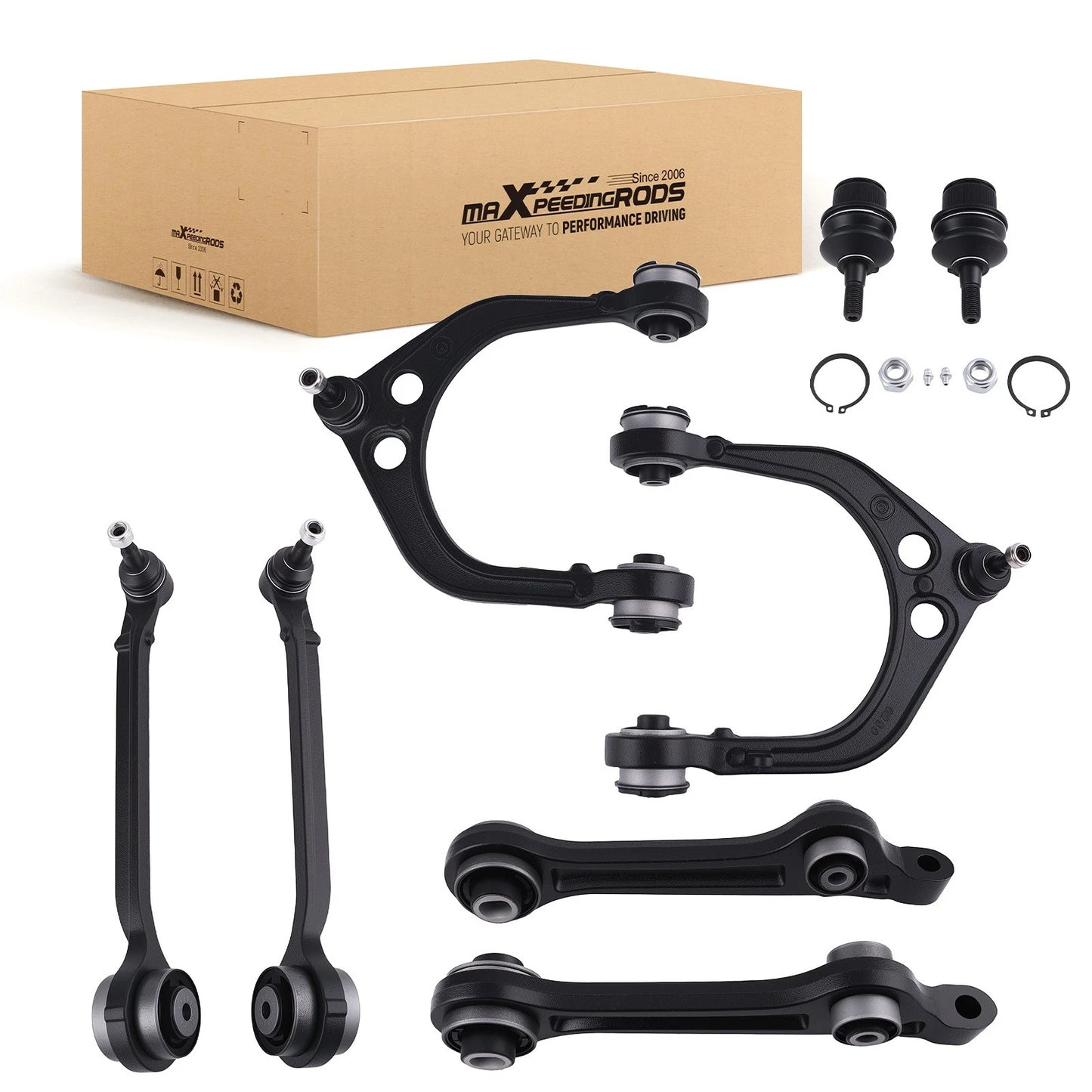 Front Upper and Lower Control Arms for Dodge Charger Challenger (2011–2019)
