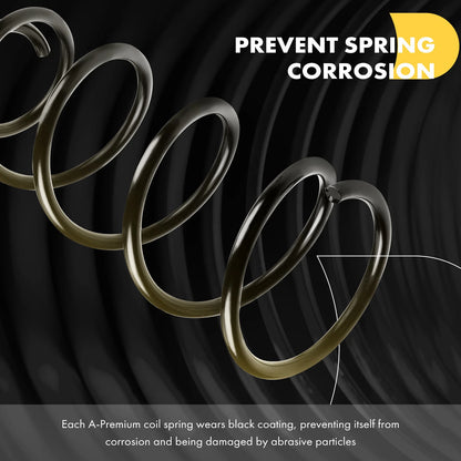 2X Front Coil Springs for Dodge Grand Caravan (2001–2003)