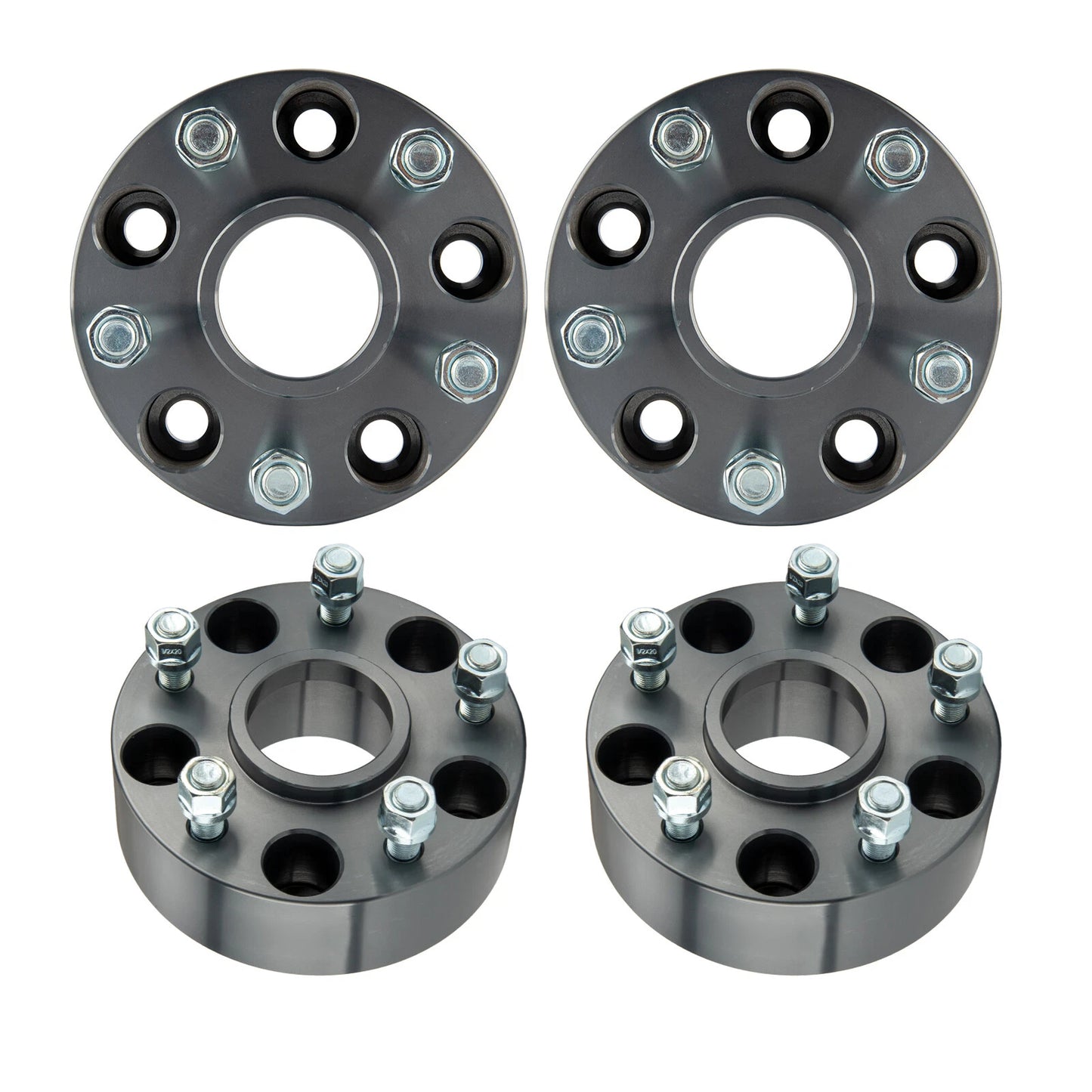 2" 5x5 Wheel Spacer for Jeep Wrangler (2007–2017) Front (1/2"-20)