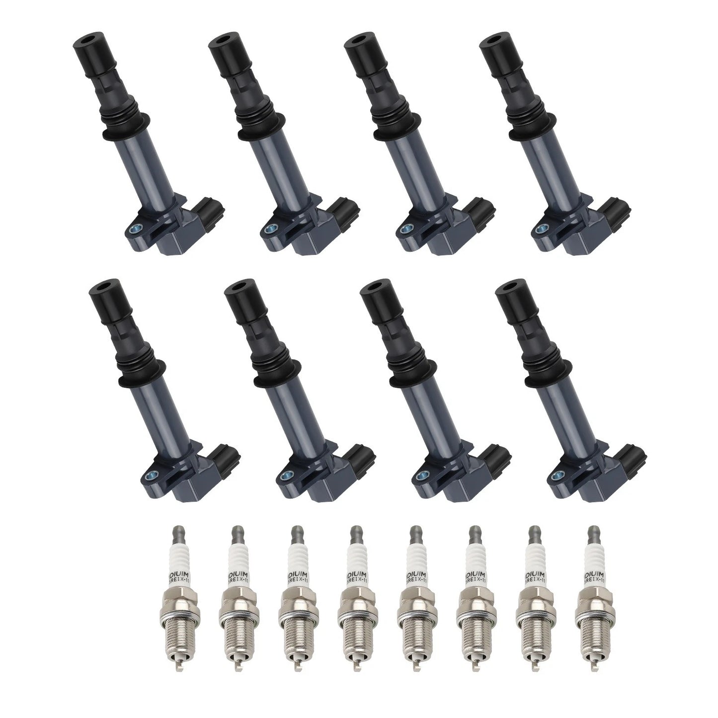 Ignition Coil & Spark Plug Set for Dodge Dakota Durango Ram 1500 (1997–2003)
