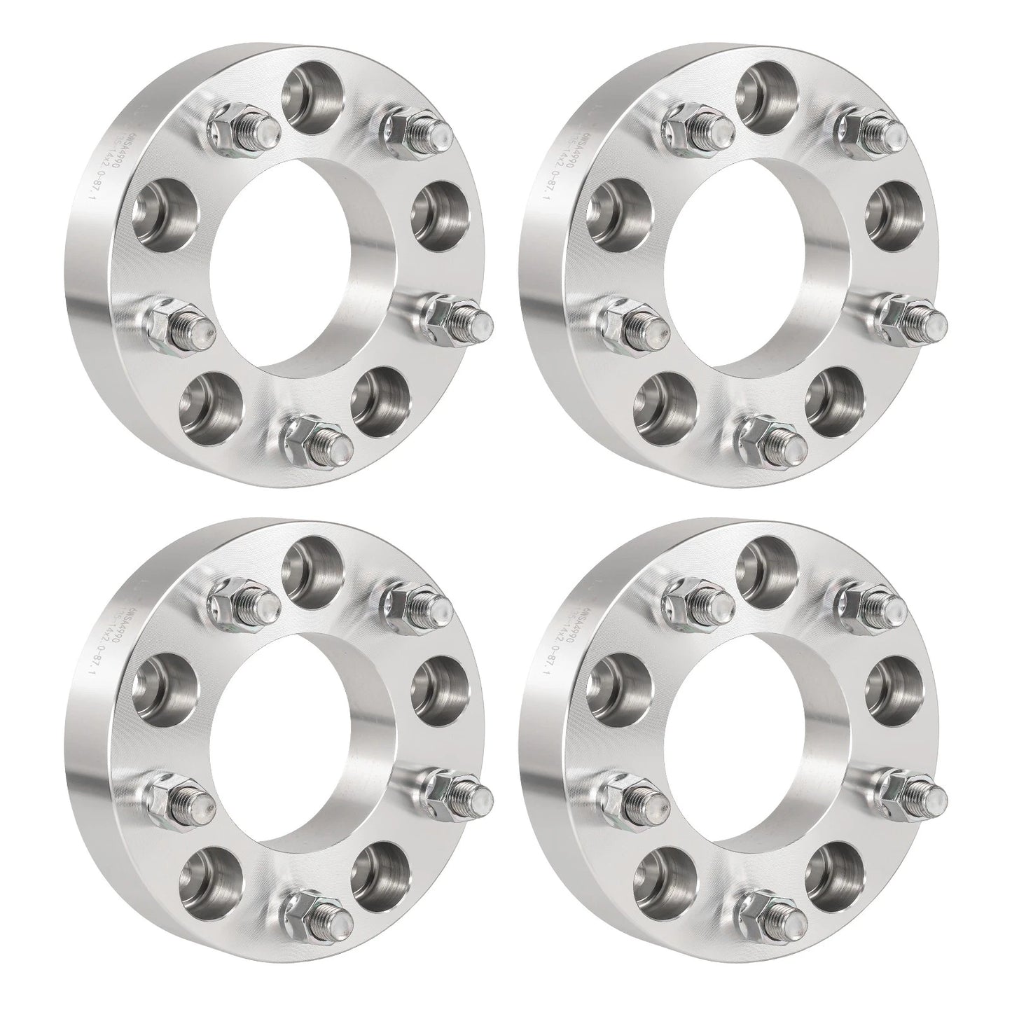 1.5" Wheel Spacers for 2002–2004 Ford F-150 (5x135, 87.1mm, M14x2)