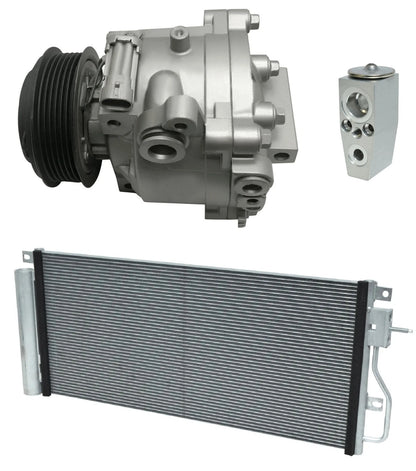 A C Compressor Kit With Condenser for Buick Encore 1.4L (2016–2016)
