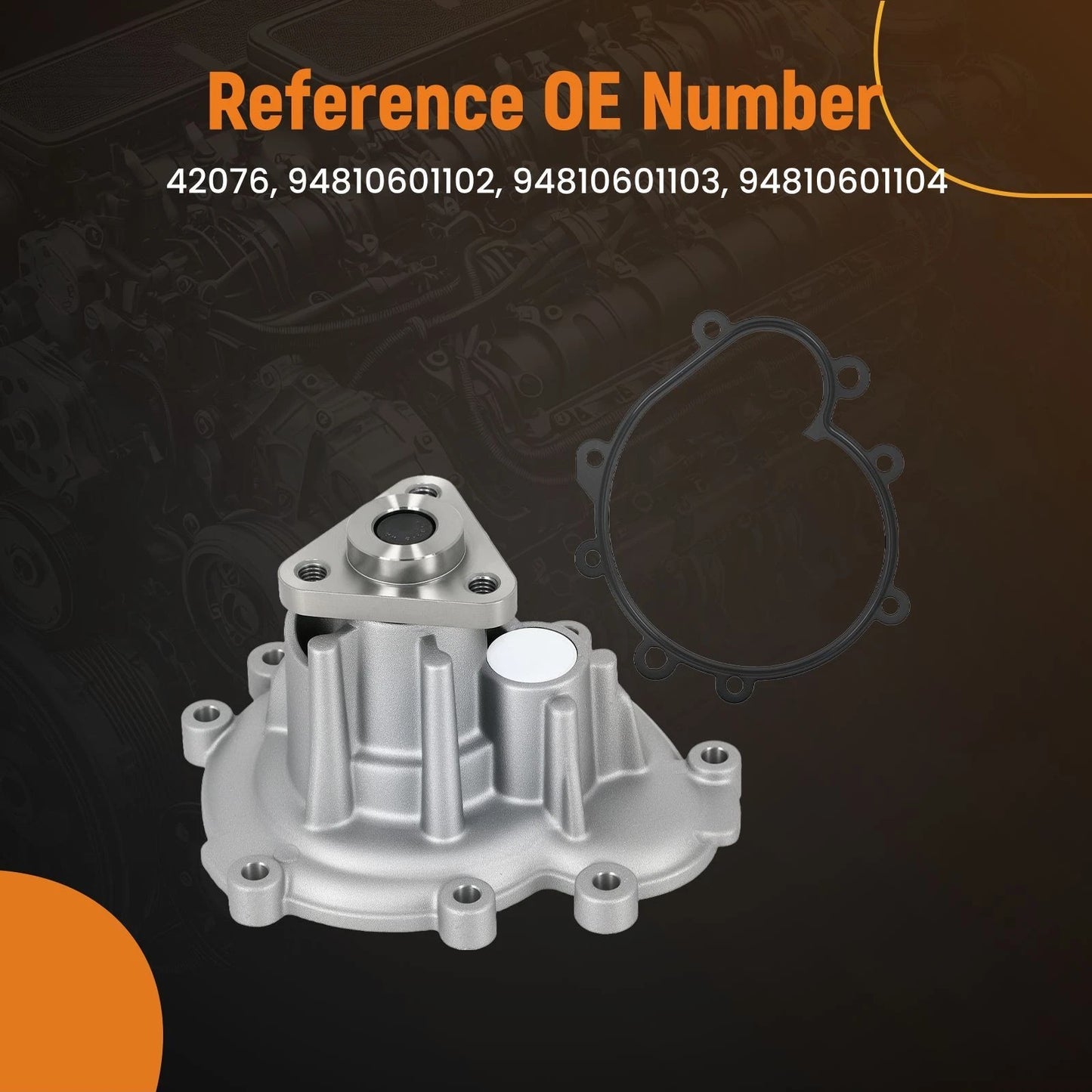 Engine Coolant Pump for Porsche Cayenne V8 4.5L (2003–2006)