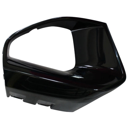 Replacement Black ABS Plastic Passenger Side Bumper Cover Air Duct Bezel