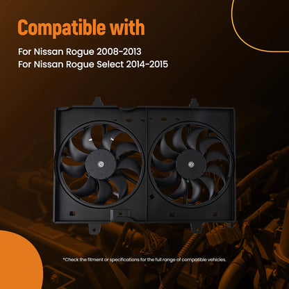 Cooling Fan Module for Nissan Rogue (2008–2015)