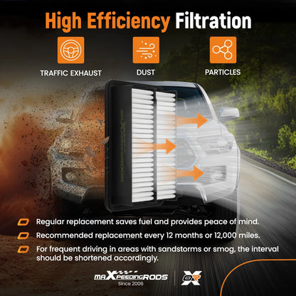 Air Filter 2-Pack for Honda CR-V Hybrid 2.0L (2023–2025)