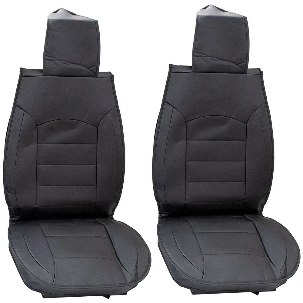 2x 5-Seat Leather Seat Cushion Cover for Toyota Camry Yaris Corolla (2011–2019)