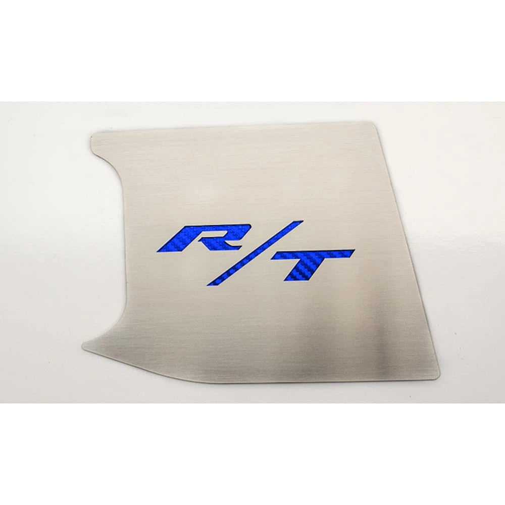 ABS Top Plate with Black Brushed R T Inlay for Dodge Challenger (2015–2019)