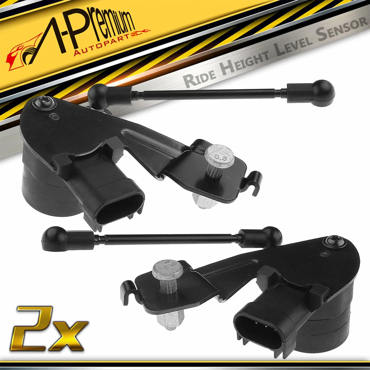 2X Rear Side Height Level Sensor for Chevrolet Camaro (2016–2018)