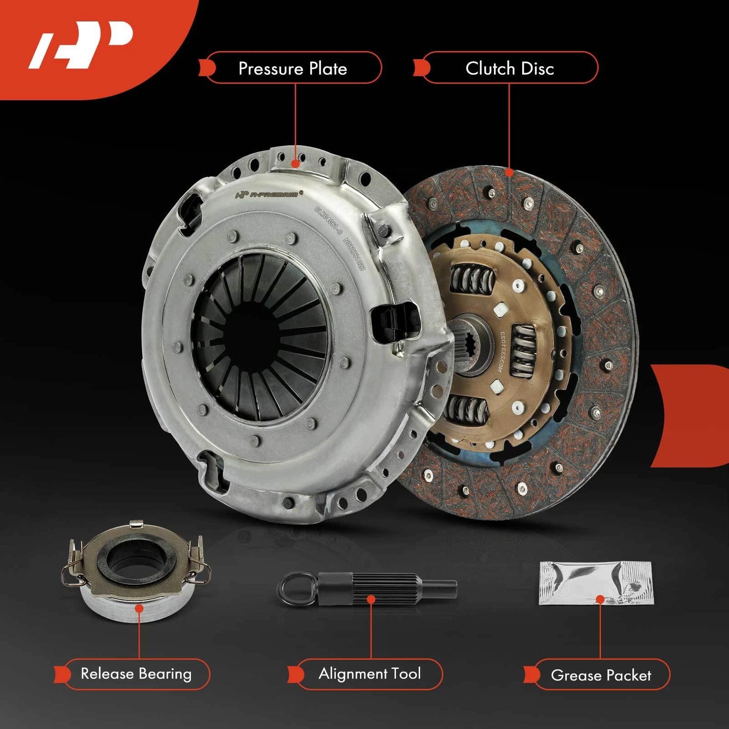Clutch Kit for Toyota Corolla, Tercel (1984–1991)