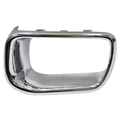 Replacement Chrome ABS Plastic Driver Side Bumper Cover Air Duct