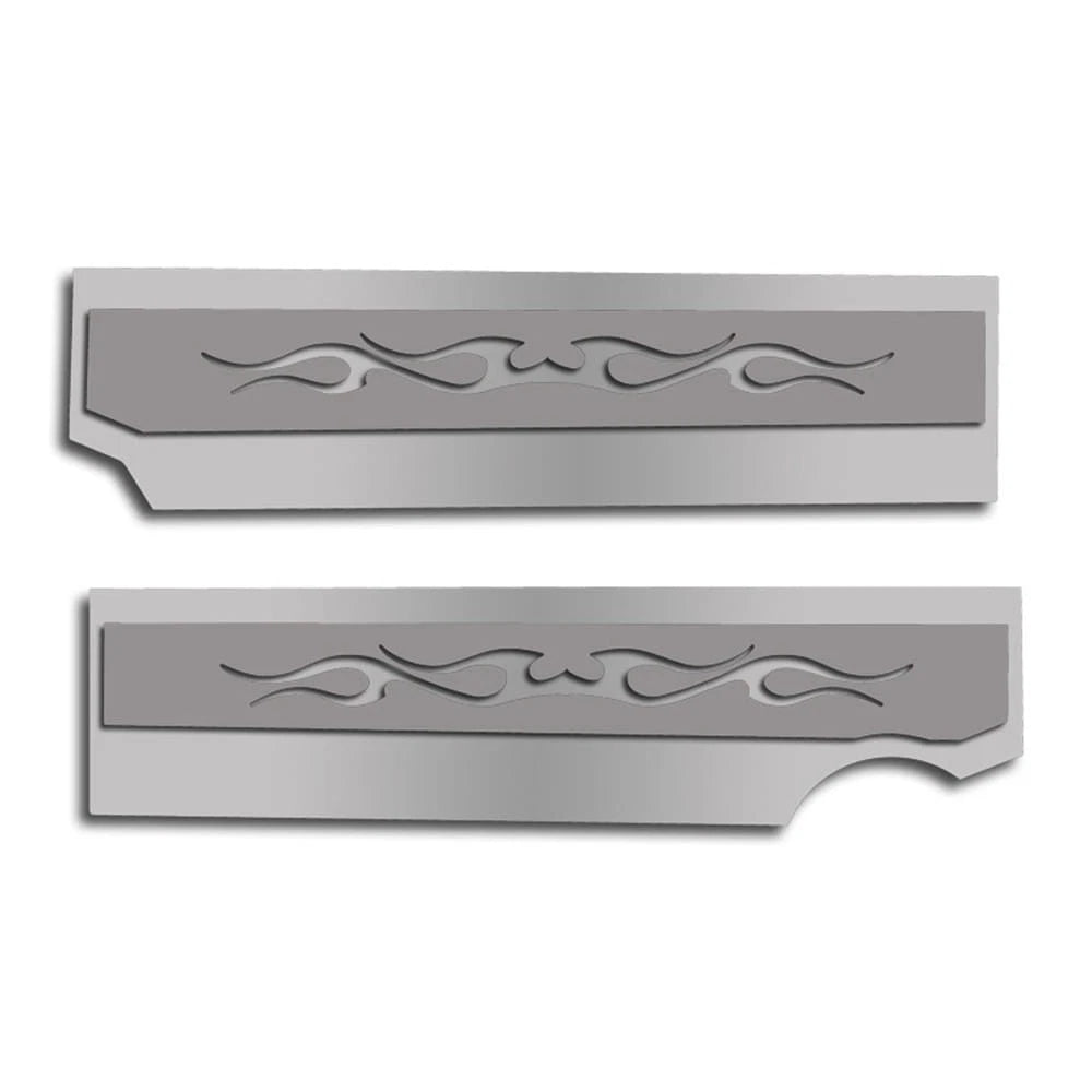 Fuel Rail Covers with Red Tribal Flame Inlay for Chevrolet Camaro SS (2010–2015)