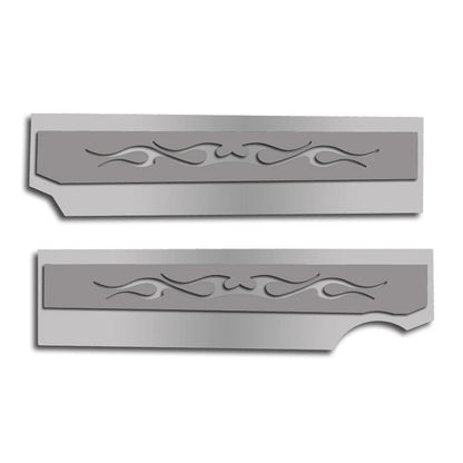 Fuel Rail Covers with Red Tribal Flame Inlay for Chevrolet Camaro SS (2010–2015)