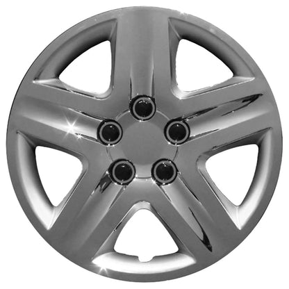 Chrome Wheel Covers Set of 4 Full Rim Hub Caps for R17 Tires (2000–2005)
