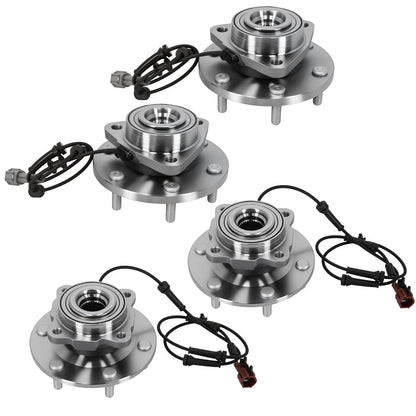 Front Left Wheel Bearing Hub Set for Infiniti QX56 Nissan Armada (2004-2007)