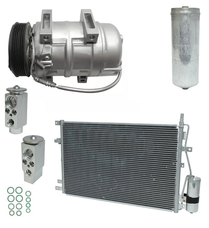 AC Compressor Kit With Condenser for Volvo XC90 2.5L 2.9L (2003–2014)