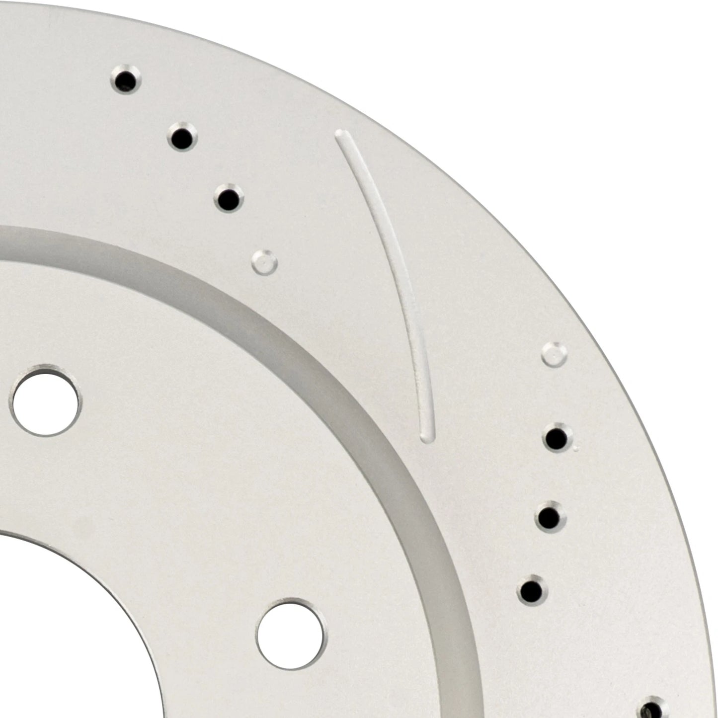 Drilled & Slotted Front Brake Rotors for Nissan Armada 2005–Titan 2005–2007 (2PC)