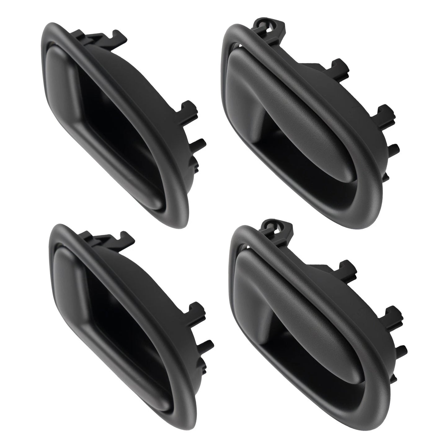 Interior Door Handle for Toyota Corolla LE (1993–1995) Black Set of 4