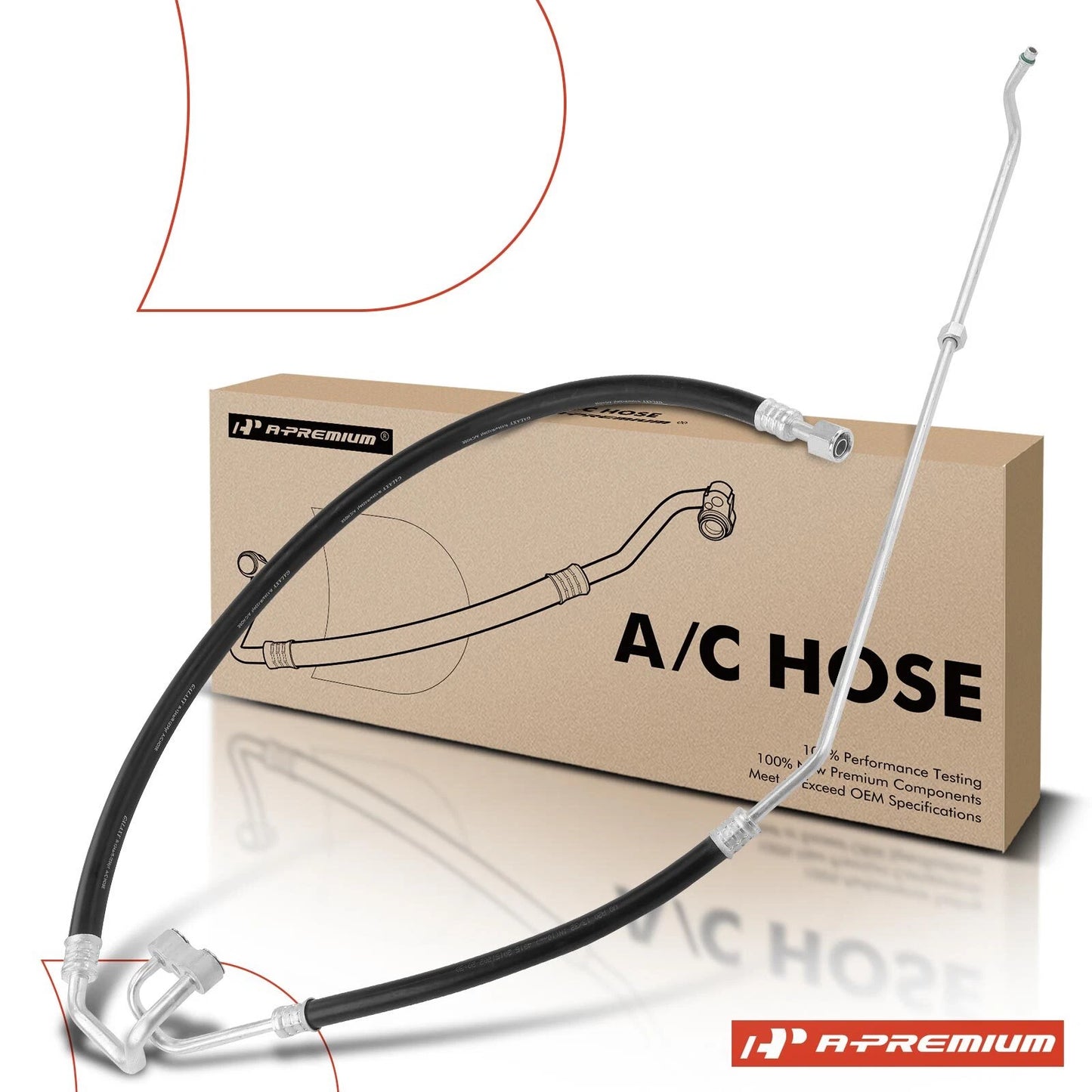 A/C Suction & Discharge Line Hose for Chevy C10 K10 Suburban K20 (1973–1991)