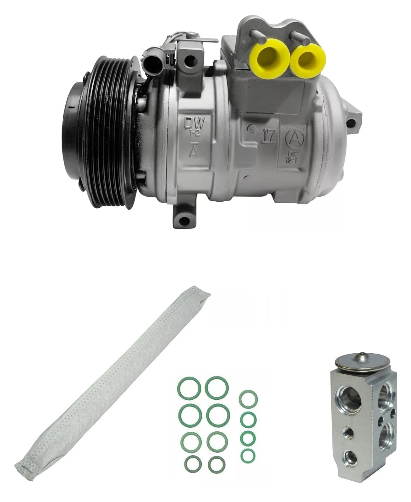 A C Compressor Kit Replacement for Kia Borrego 4.6L (2009–2009)