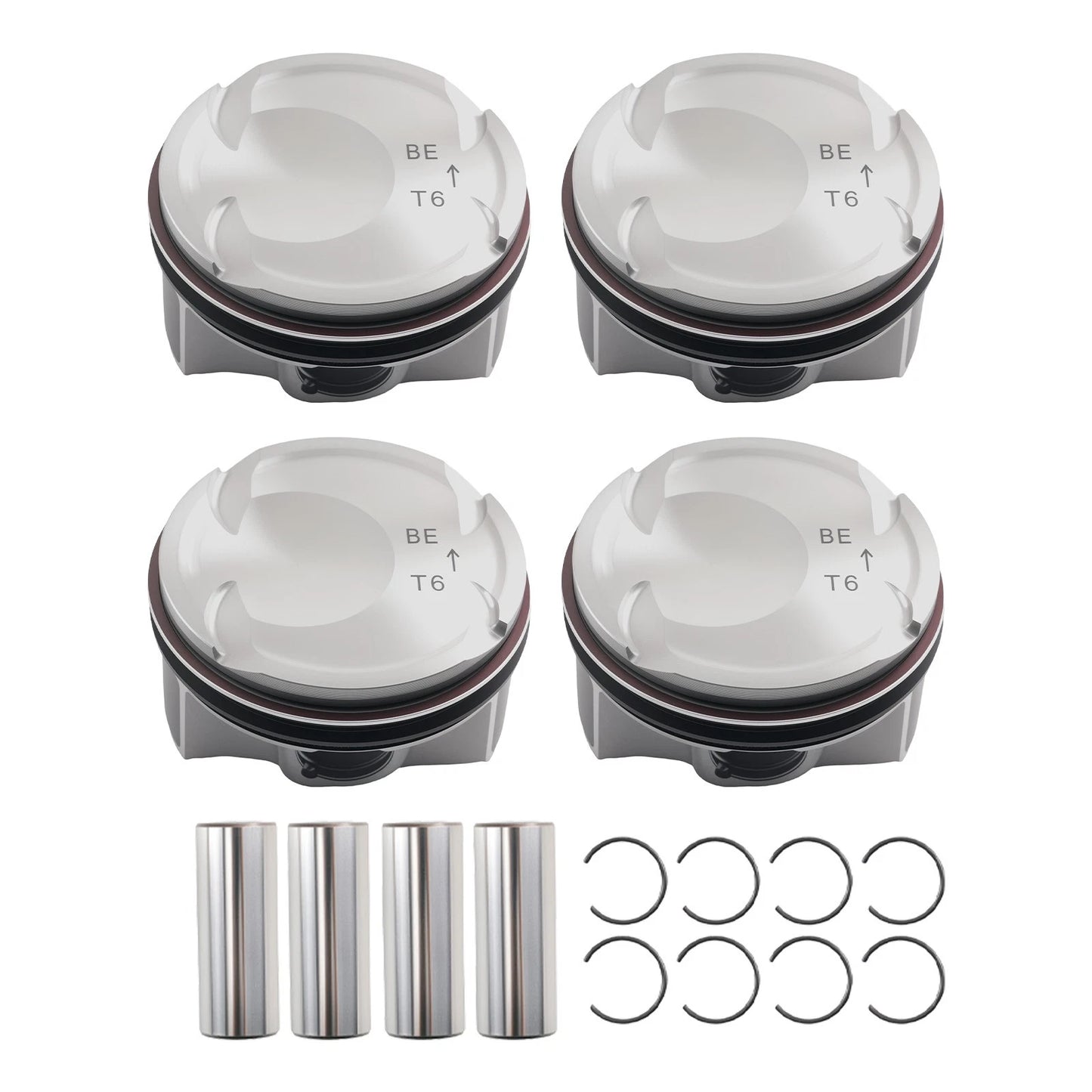 Engine Pistons & Rings Kit for Hyundai Kia (2011–2019) 1.6T G4FJ