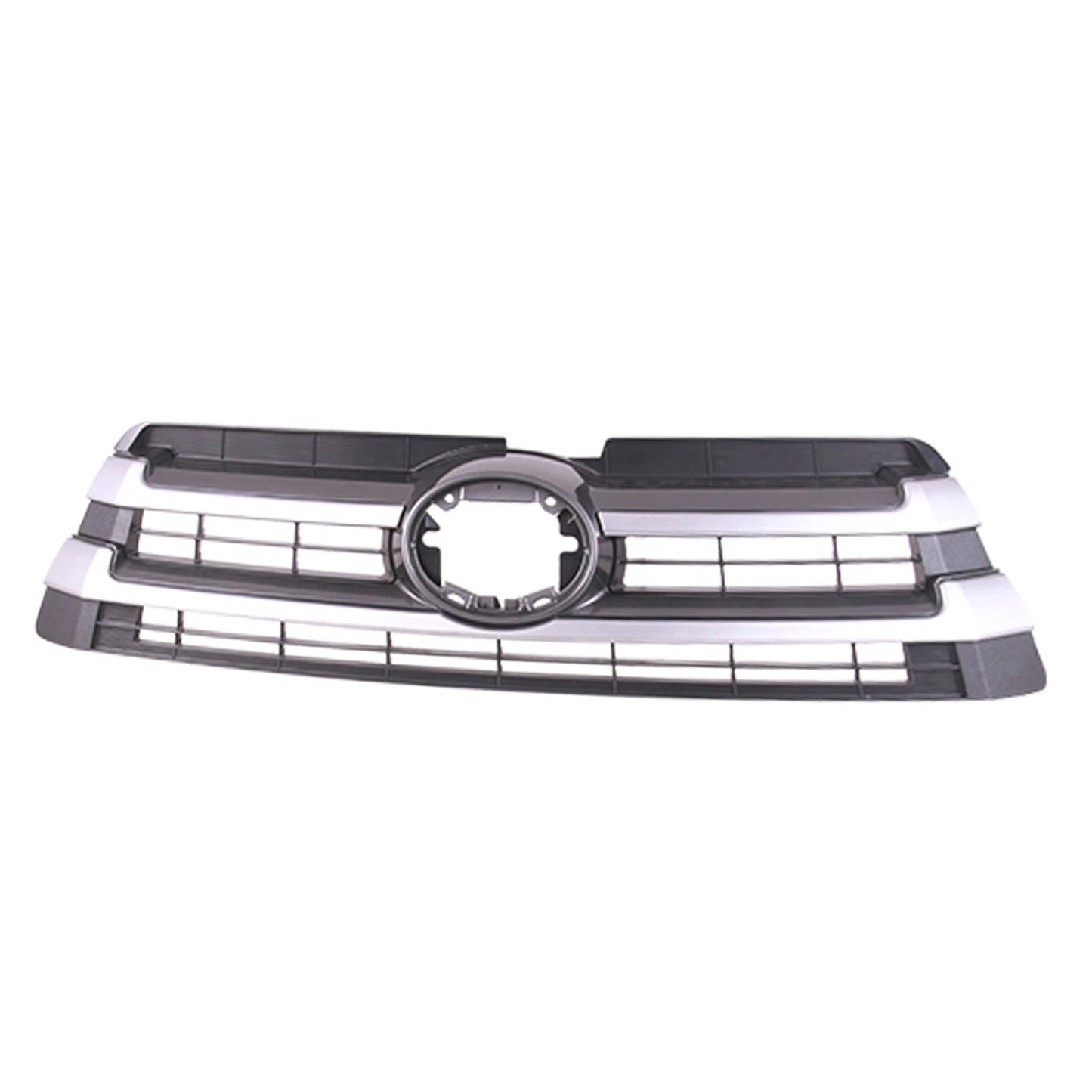 Front Upper Grille Replacement Painted ABS with Emblem Hole for Toyota (2010–2019)