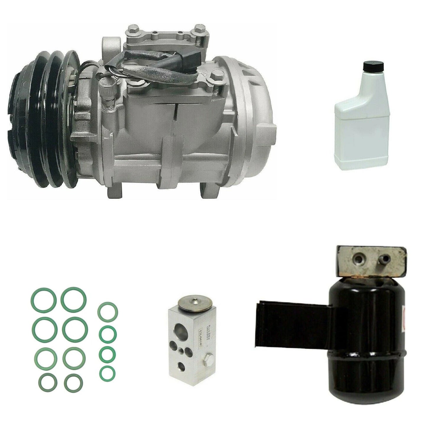 A C Compressor Kit Replacement for Nissan Navara D40 (2005–2015)