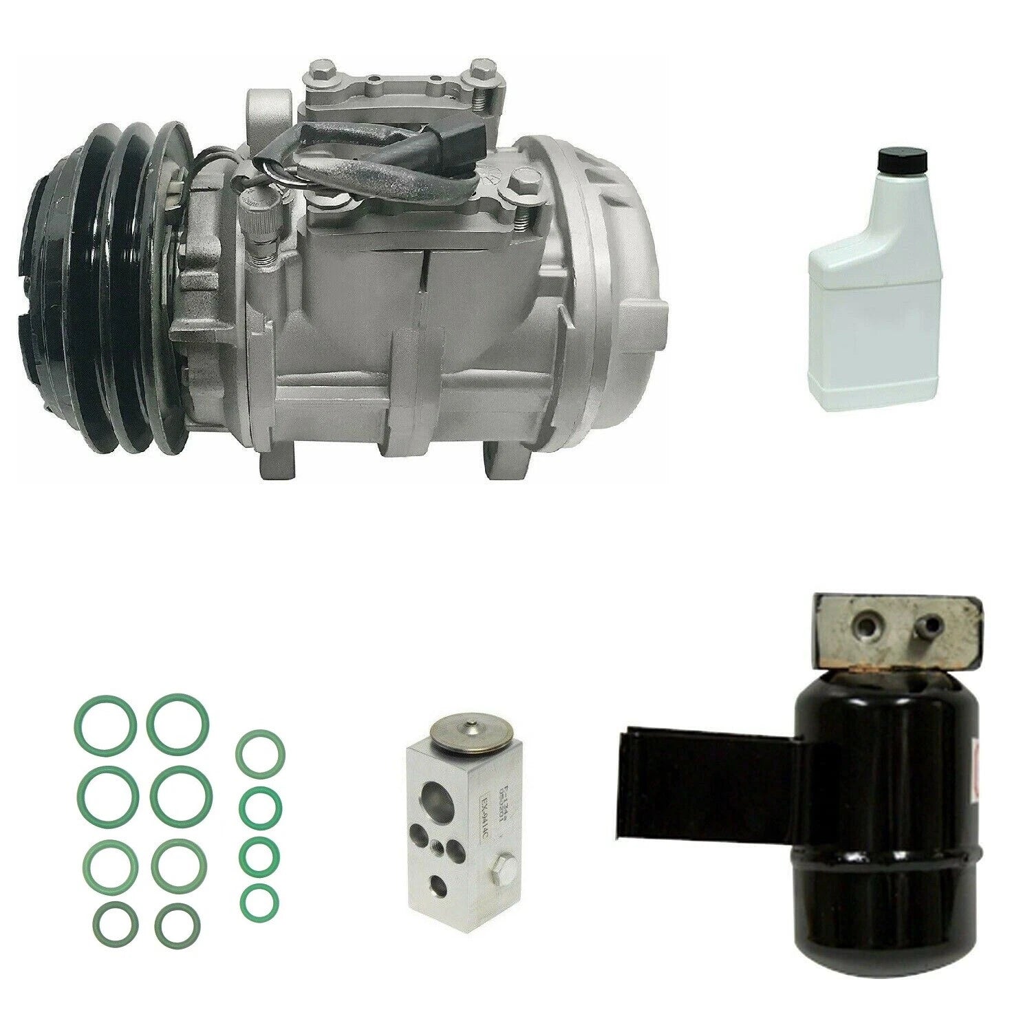 A C Compressor Kit Replacement for Nissan Navara D40 (2005–2015)
