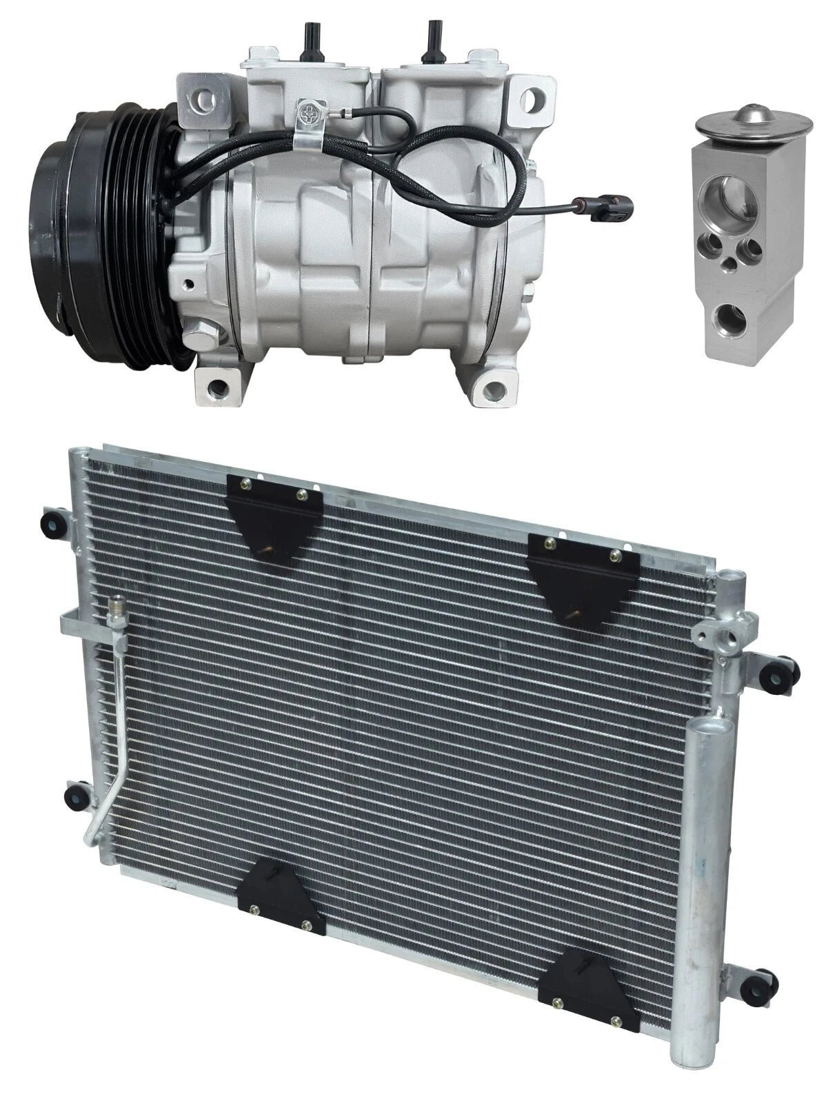 AC Compressor Kit with Condenser for Suzuki Grand Vitara 2.5L (2001–2005)