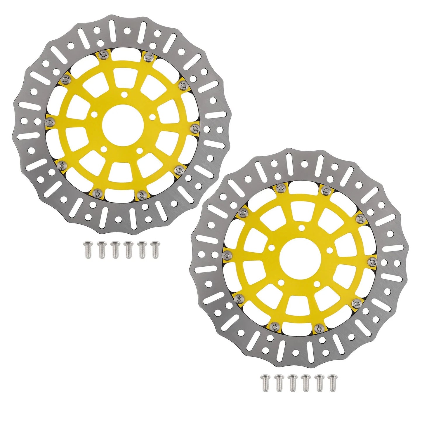 Front Brake Disc Rotor Kit for Harley-Davidson Touring Road King (2008–2019)