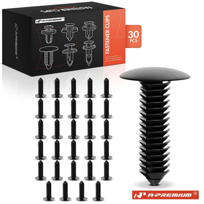30Pcs Nylon Bumper Fascia Retainer Clips for Chevy Olds Pontiac