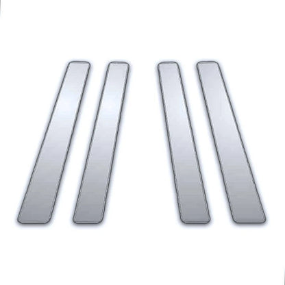 Chrome Pillar Post Covers 4Pc for Lincoln Continental (1995–2004)