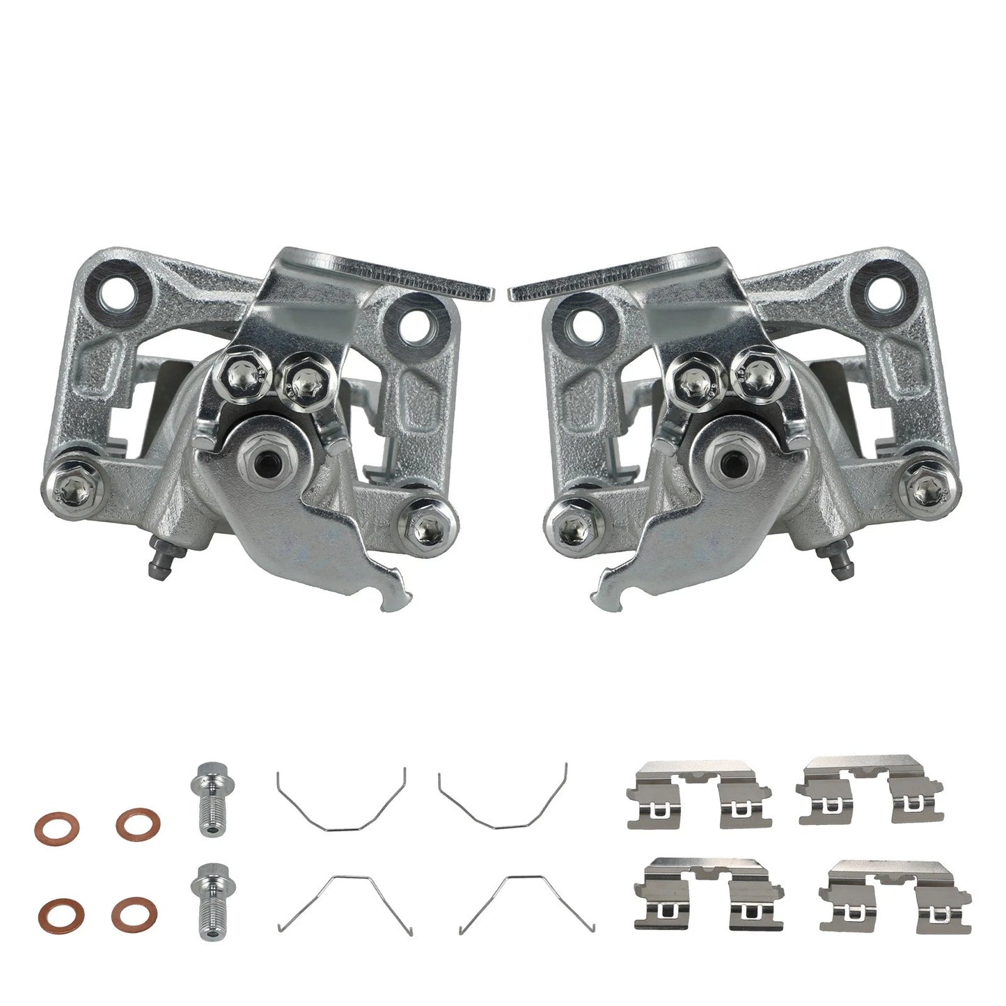 Disc Brake Caliper Set Rear for Honda Accord (2013–2017) Both Sides with Hardware