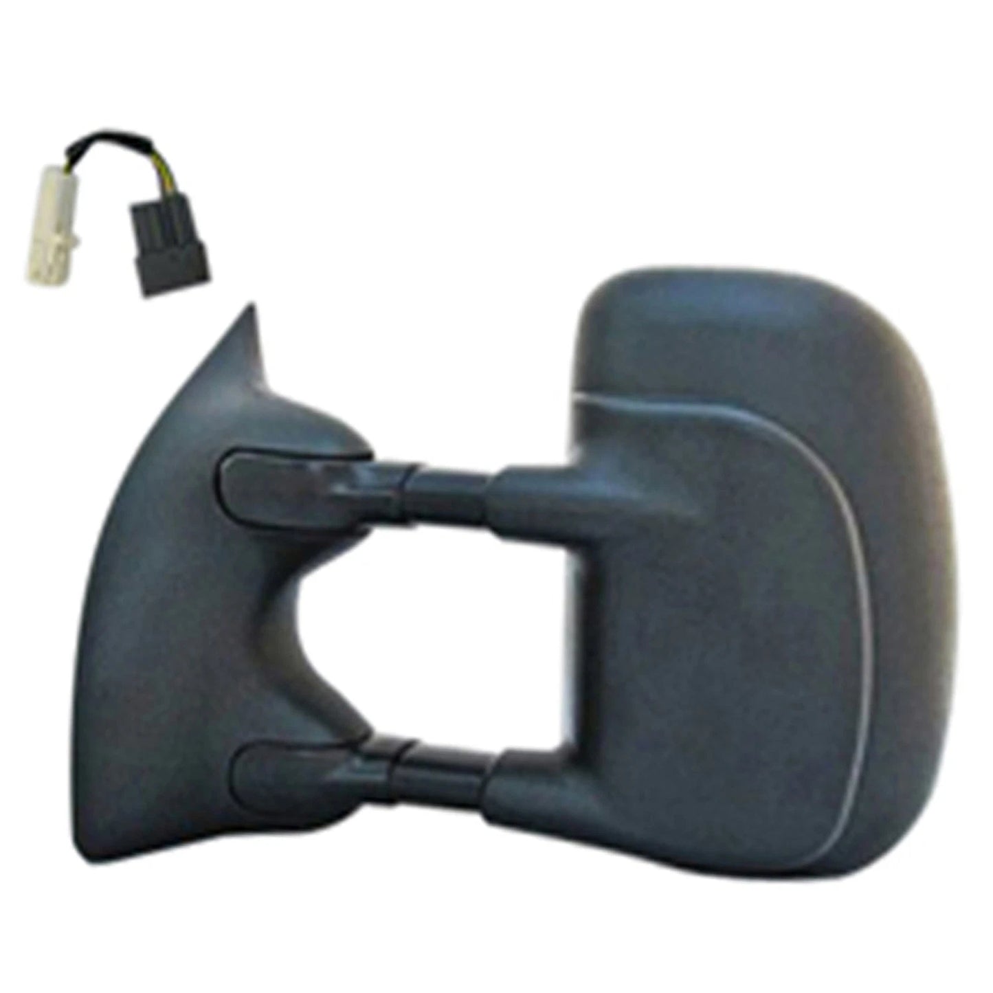 Driver Side Power Door Mirror Replacement Textured w/o Turn Signal for Honda