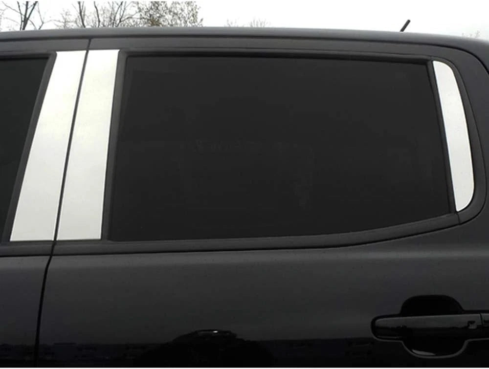 Luxury FX Pillar Post Trim Kit for Ford Ranger SuperCrew Cab (2019–2023)