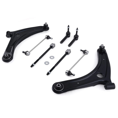 Front Lower Control Arms Ball Joint Sway Bar for Jeep Compass Patriot (2007–2017)