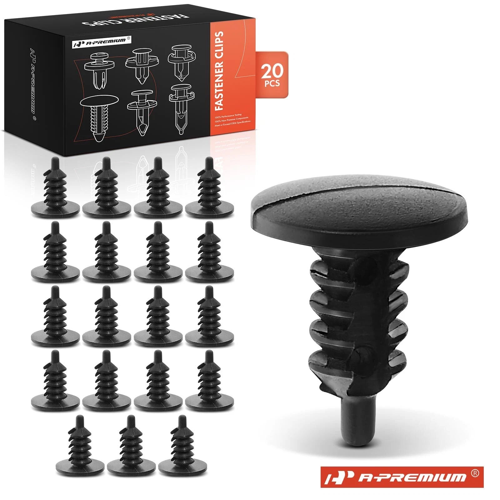 20x Nylon Control Panel Trim Retainer Clips for Chevrolet Monte Carlo