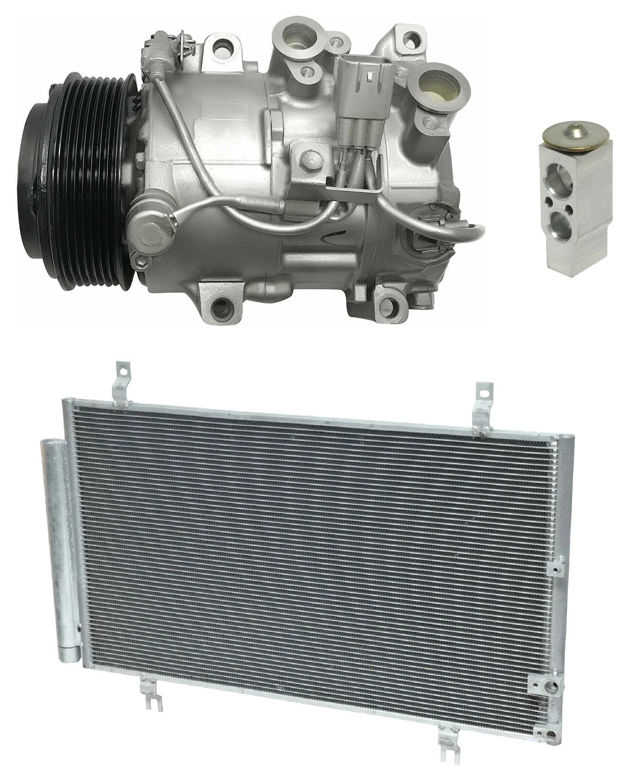 A C Compressor Kit With Condenser for Lexus GS350 3.5L (2007–2011)