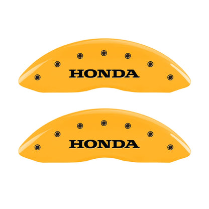 Caliper Covers Front Set Replacement for 2012-2014 Honda Ridgeline (MGP)