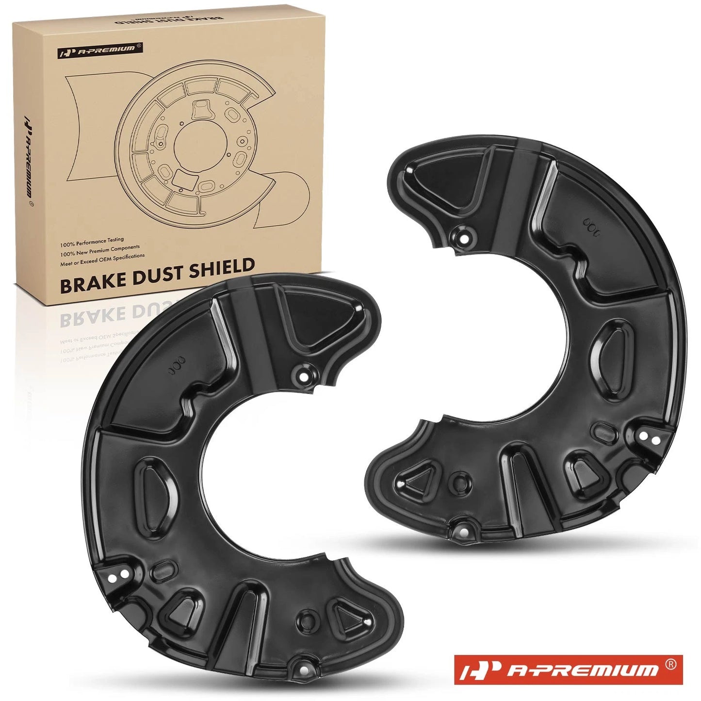 Brake Dust Shield for Mercedes-Benz C230 C300 CLS400 CLS550 (2007–2015)