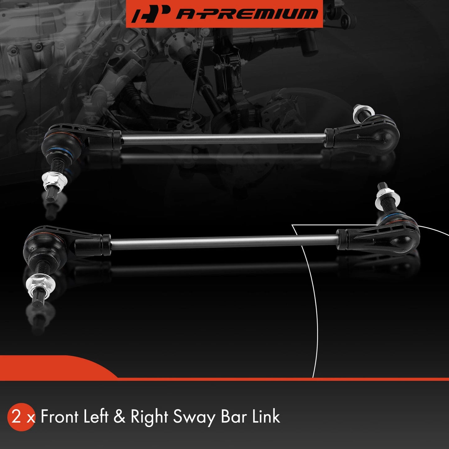 2X Stabilizer Bar Links for Chevy Cruze Volt (2016–2019)