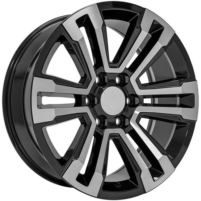 20 Inch Machined Black Wheel for 2003–2014 Chevy Express 1500