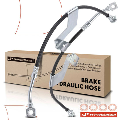 2X Front Brake Hydraulic Hose for Chevy C1500 Suburban (1995–1999)