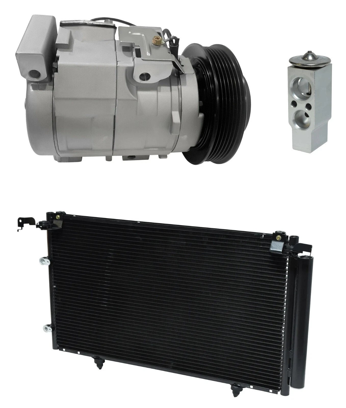 AC Compressor Kit With Condenser for Toyota Solara 3.3L (2005–2008)