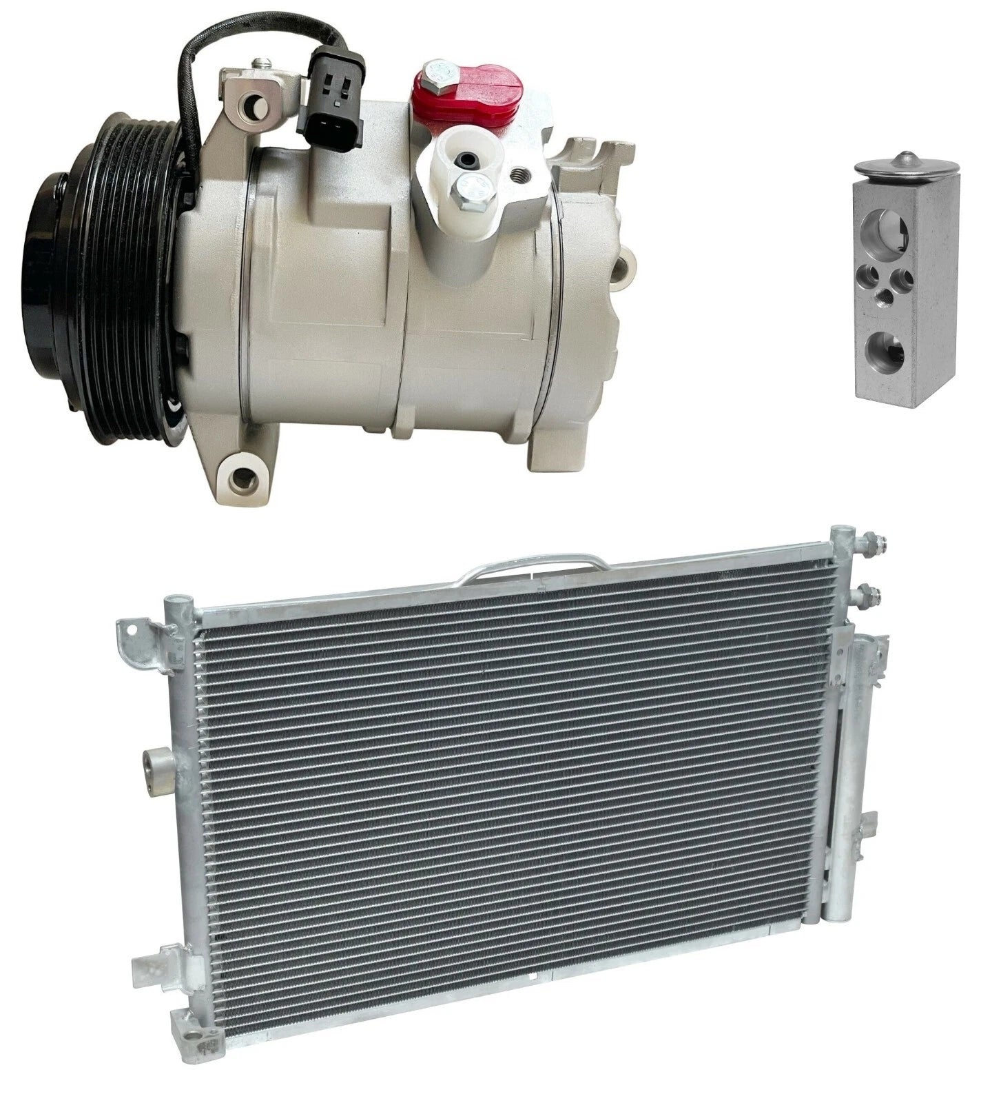 AC Compressor Kit With Condenser for Chrysler Pacifica 4.0L (2008–2008)