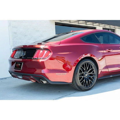 2pc Stainless Steel Rear Side Marker Light Trim for 2015-2016 Ford Mustang